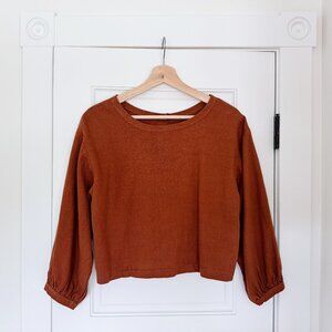 Longway Paige Top in Brick